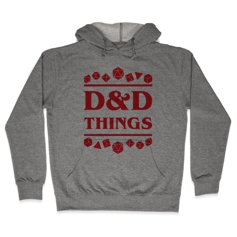 D&D Things Hooded Sweatshirt