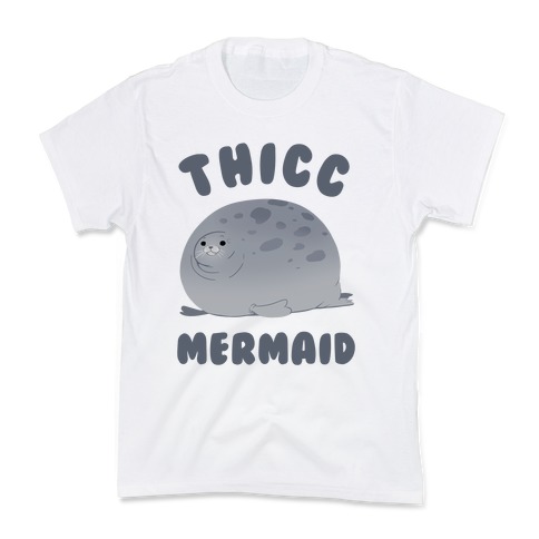 Thicc Mermaid Kids T-Shirt