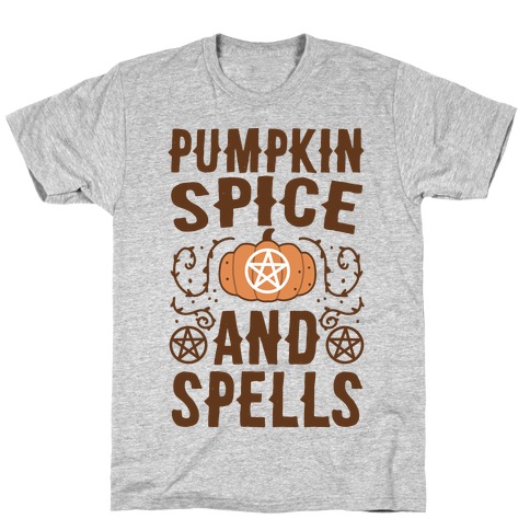 Pumpkin Spice and Spells T-Shirt