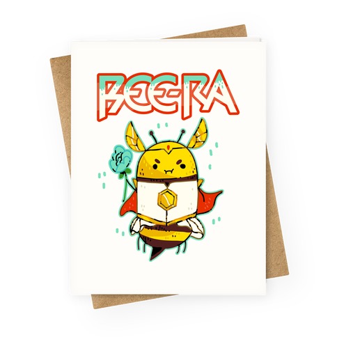 Bee-Ra Greeting Card