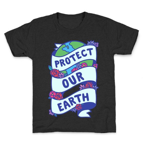 Protect Our Earth Ribbon Kids T-Shirt