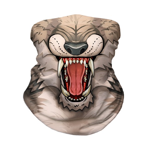 Werewolf Mouth Neck Gaiter