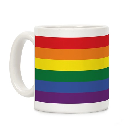 Gay Pride Flag Coffee Mug