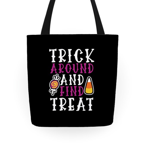 Trick Around and Find Treat Tote