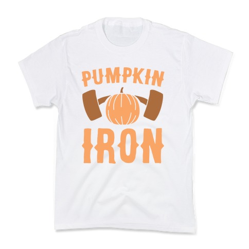 Pumpkin Iron Kids T-Shirt