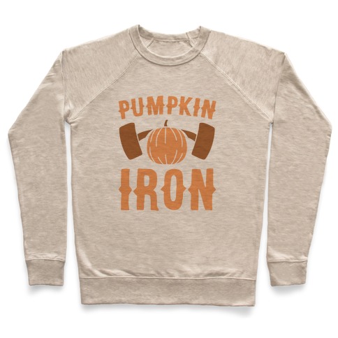 Pumpkin Iron Pullover