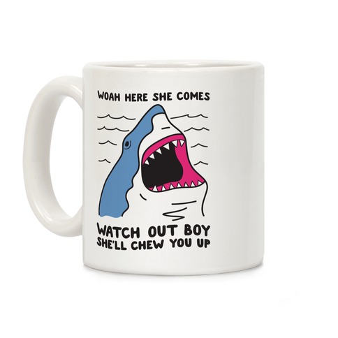Maneater Shark Coffee Mug