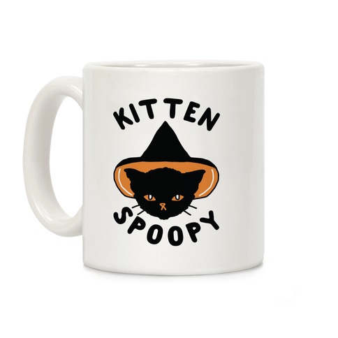 Kitten Spoopy Coffee Mug