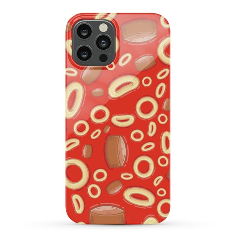Spaghettios With Franks Pattern Phone Cases Lookhuman