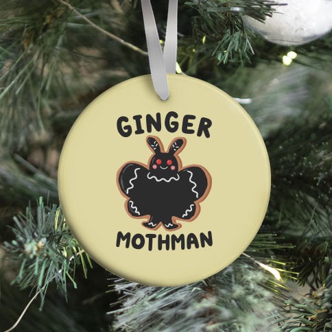 Ginger Mothman Ornament