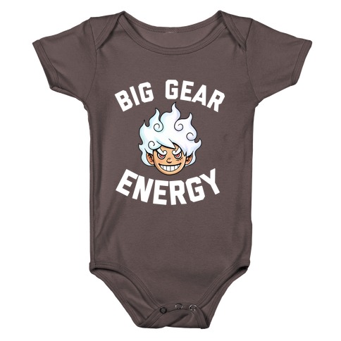 Big Gear Energy  Baby One-Piece