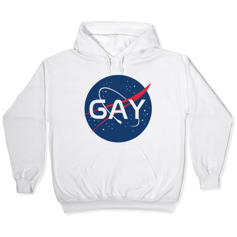 nasa hooded sweatshirt