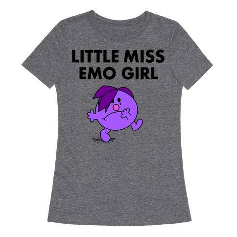 Little Miss Emo Womens T-Shirt