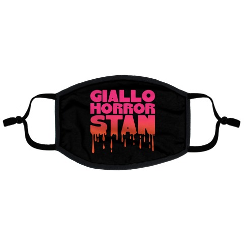 Giallo Horror Stan Flat Face Mask
