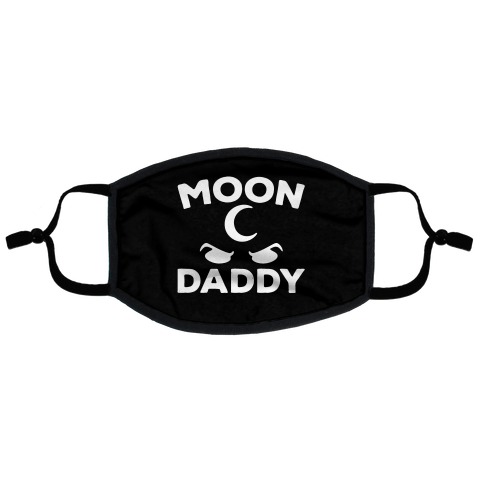 Moon Daddy Parody Flat Face Mask