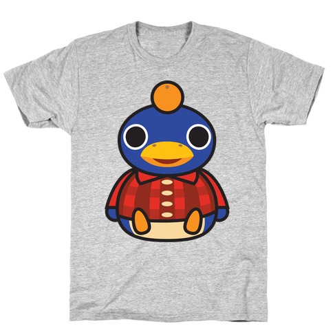 Roald Sitting With An Orange On His Head (Animal Crossing) T-Shirt