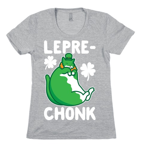 LepreCHONK Cat Womens T-Shirt