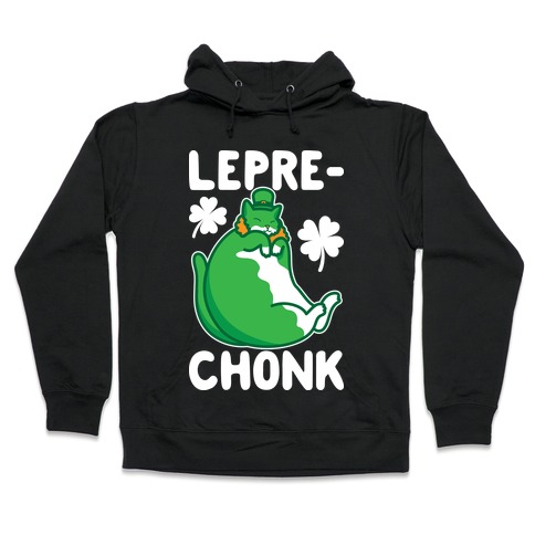 LepreCHONK Cat Hooded Sweatshirt