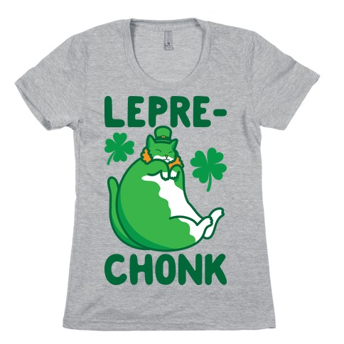 LepreCHONK Cat Womens T-Shirt