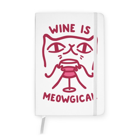 Wine is Meowgical Notebook