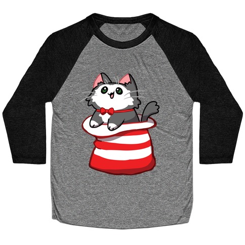 A Cat In The Hat Baseball Tee