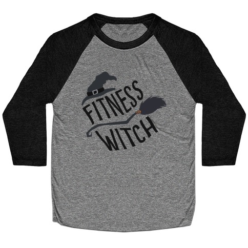 Fitness Witch Baseball Tee