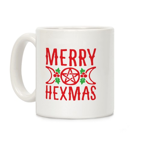 Merry Hexmas Parody Coffee Mug