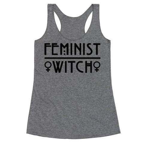 Feminist Witch Racerback Tank Top