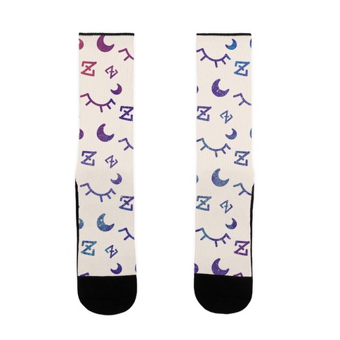 Cosmic Sleep Pattern Sock