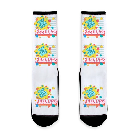 Available For a Limited Time Only Feelings Sock