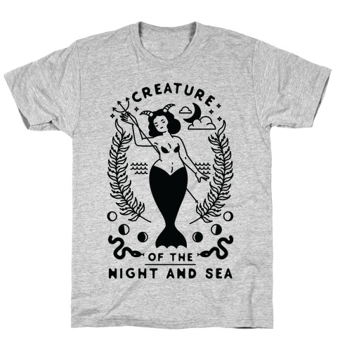Creature of the Night and Sea T-Shirt
