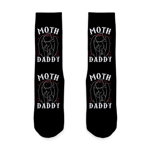 Moth Daddy Sock