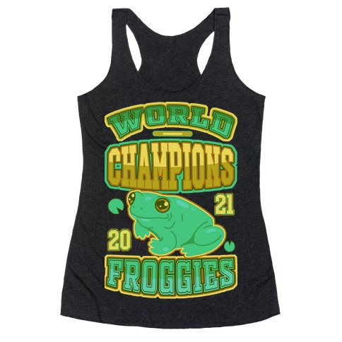 World Champions Froggies Racerback Tank Top