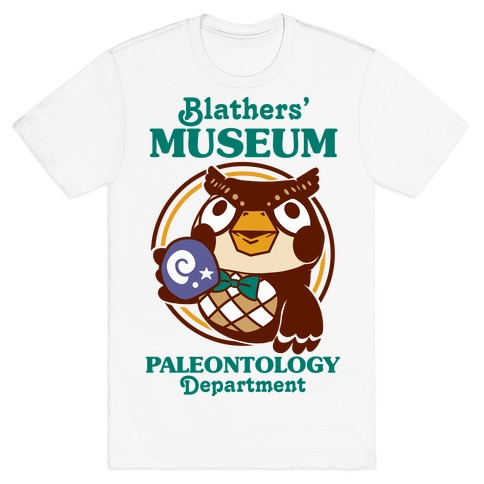 Blathers' Museum Paleontology Department T-Shirt