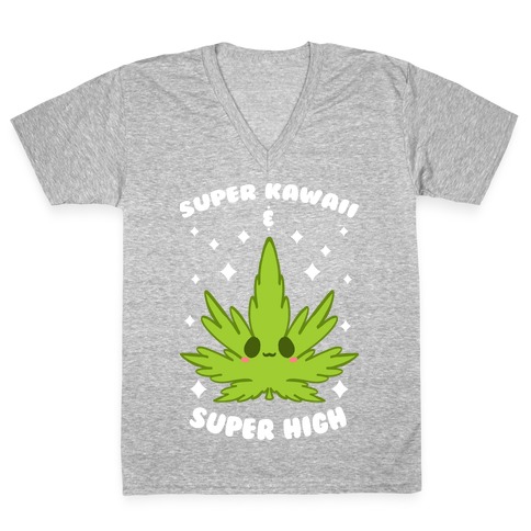 Super Kawaii & Super High V-Neck Tee Shirt