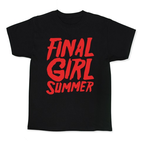 Final Girl Summer Parody Kids T-Shirt