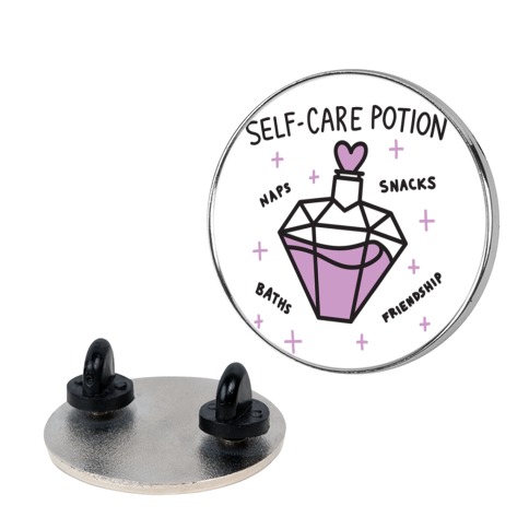 Self-Care Potion Pin