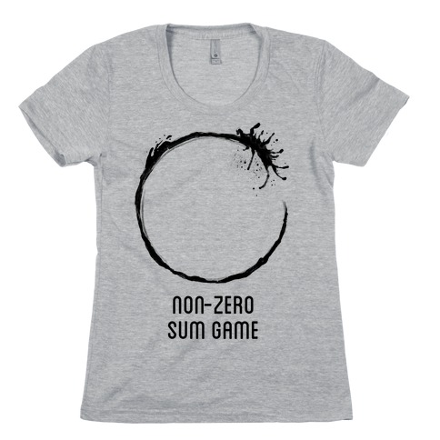 Non-Zero Sum Game T-Shirts | LookHUMAN