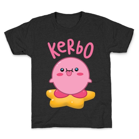 Kerbo Derpy Kirby Kids T-Shirt