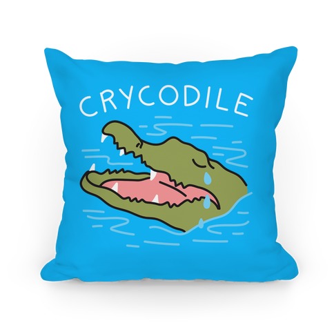 Crycodile Crocodile Pillow
