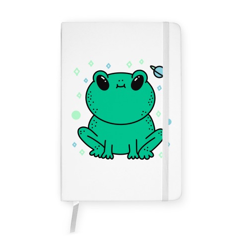 Alien Space Frog Notebook