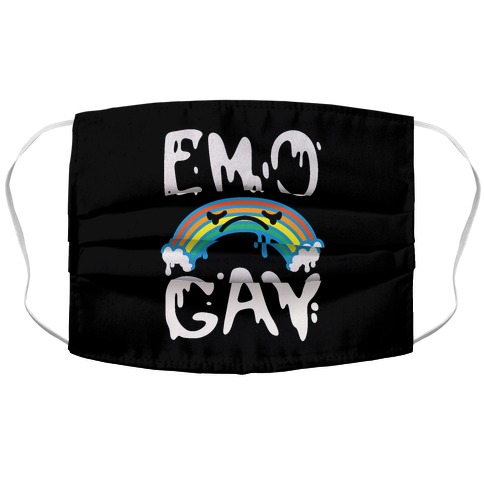 Emo Gay Accordion Face Mask