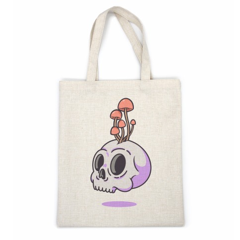 Shroom On A Skull Casual Tote