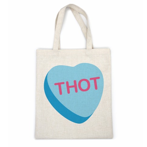 Thot Candy Heart Casual Tote