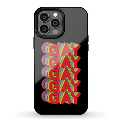 Gay Retro Rainbow Phone Case