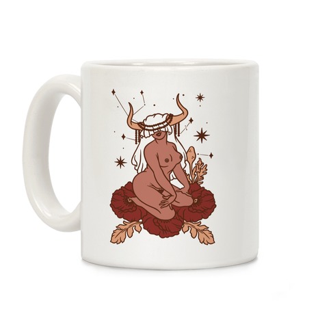 Zodiac Pinup Taurus Coffee Mug