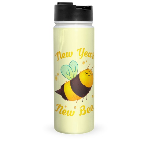 New Year New Bee Travel Mug