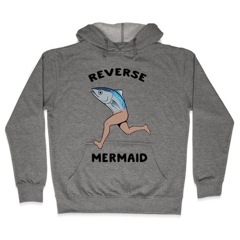 Reverse Mermaid Hooded Sweatshirt