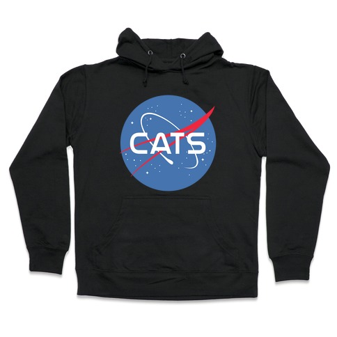 Cats Nasa Parody Hooded Sweatshirt