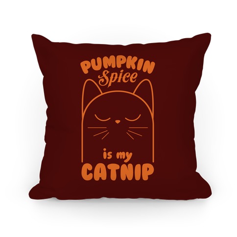 Pumpkin Spice Catnip Pillow
